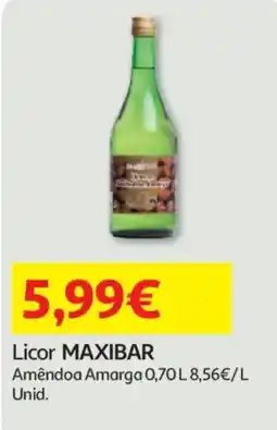 Auchan Licor MAXIBAR promoção