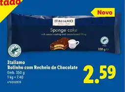 Lidl Italiamo Bolinho com Recheio de Chocolate promoção