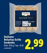 Lidl Italiamo Bolachas Estilo Sardenha promoção