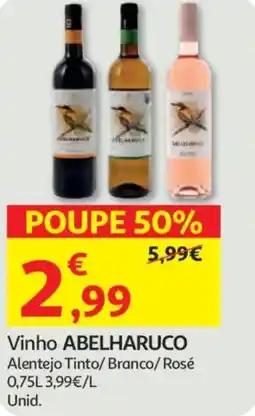 Auchan Vinho ABELHARUCO promoção