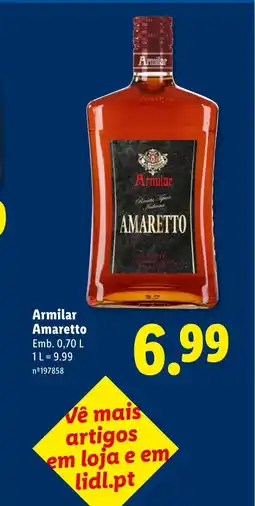 Lidl Armilar Amaretto promoção