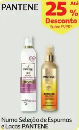 Auchan Numa Seleção de Espumas e Lacas PANTENE promoção