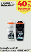 Auchan Numa Seleção de Desodorizantes MEN EXPERT promoção