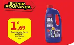 Auchan Desentupidor Canos AUCHAN Gel c/ Sódio promoção