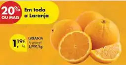 Pingo Doce Laranja promoção