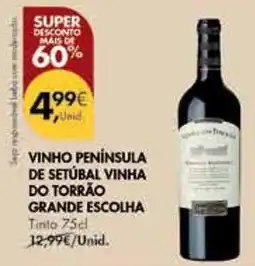 Pingo Doce Vinho península de setúbal vinha do torrão grande escolha tinto promoção