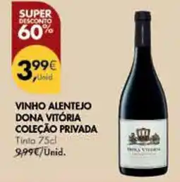 Pingo Doce Vinho alentejo dona vitória coleção privada tinto promoção