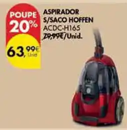 Pingo Doce Aspirador s/saco hoffen ACDC-H165 promoção