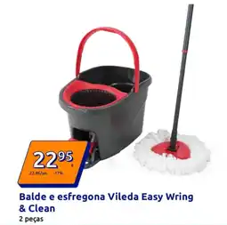 Action Balde e esfregona Vileda Easy Wring & Clean promoção