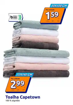 Action Toalha Capetown promoção