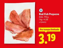 Lidl Red Fish Pequeno promoção