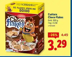 Lidl Cuétara Choco Flakes promoção