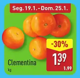ALDI Clementina promoção