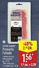 ALDI PLENO SABOR Presunto Fatiado promoção