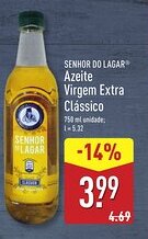 ALDI SENHOR DO LAGAR Azeite Virgem Extra Clássico promoção