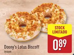 ALDI Doony's Lotus Biscoff promoção