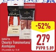 ALDI DAMATTA Chouriço Transmontano/ Alentejano promoção