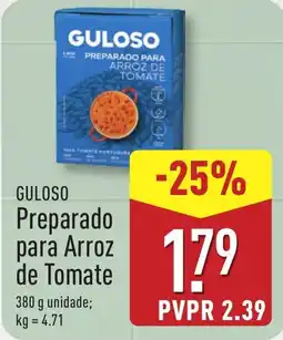 ALDI GULOSO Preparado para Arroz de Tomate promoção