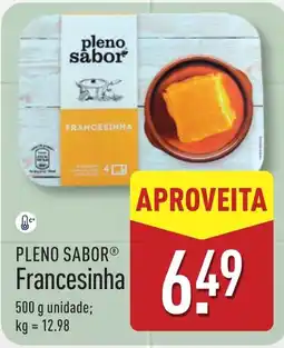 ALDI PLENO SABOR Francesinha promoção