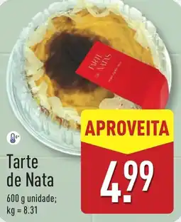 ALDI Tarte de Nata promoção