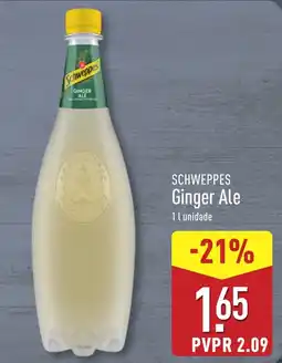 ALDI SCHWEPPES Ginger Ale promoção