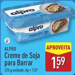 ALDI ALPRO Creme de Soja para Barrar promoção