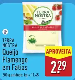 ALDI TERRA NOSTRA Queijo Flamengo em Fatias promoção