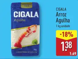 ALDI CIGALA Arroz Agulha promoção