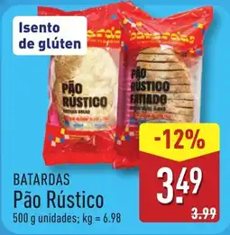 ALDI BATARDAS Pão Rústico promoção