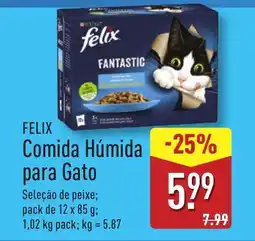 ALDI FELIX Comida Húmida para Gato promoção