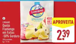 ALDI LIMIANO Queijo Flamengo em Fatias -50% Gordura promoção