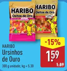 ALDI HARIBO Ursinhos de Ouro promoção
