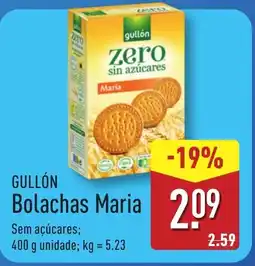 ALDI GULLÓN Bolachas Maria promoção