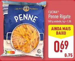 ALDI CUCINA Penne Rigate promoção
