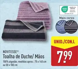 ALDI NOVITESSE Toalha de Duche/ Mãos promoção