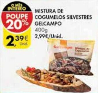 Mistura de Cogumelos Silvestres Gelcampo 400g