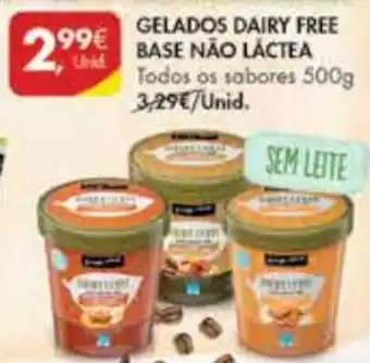 Gelados Dairy Free Base Não Làctea 500g