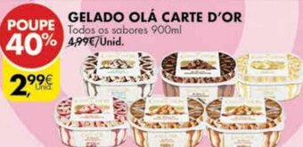 Pingo Doce Gelado Olá Carte D'Or 900ml promoção