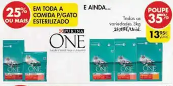 Pingo Doce Purina One 5kg promoção
