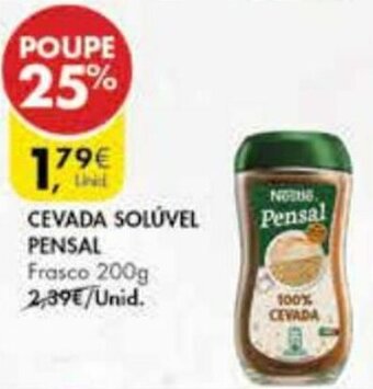 Cevada Solúvel Pensal 200g