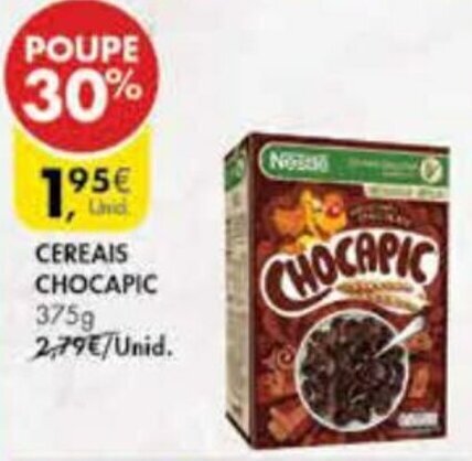 Pingo Doce Cereais Chocapic 375g promoção