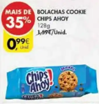 Pingo Doce Bolachas Cookie Chips Ahoy 128g promoção