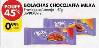 Pingo Doce Bolachas Chocojaffa Milka 147g promoção