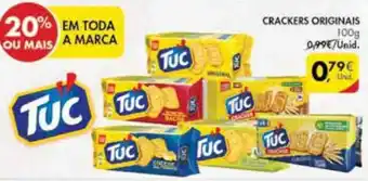 Pingo Doce TUC Crackers Originais 100g promoção
