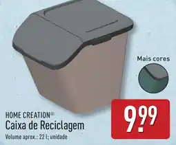 ALDI HOME CREATION Caixa de Reciclagem promoção