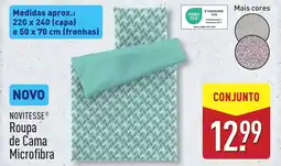 ALDI NOVITESSE Roupa de Cama Microfibra promoção