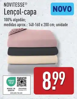 ALDI NOVITESSE Lençol-capa promoção