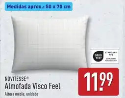 ALDI NOVITESSE Almofada Visco Feel promoção