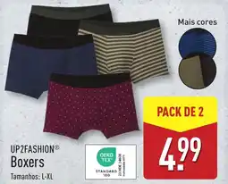 ALDI UP2FASHION Boxers promoção