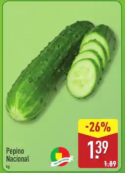 ALDI Pepino Nacional promoção